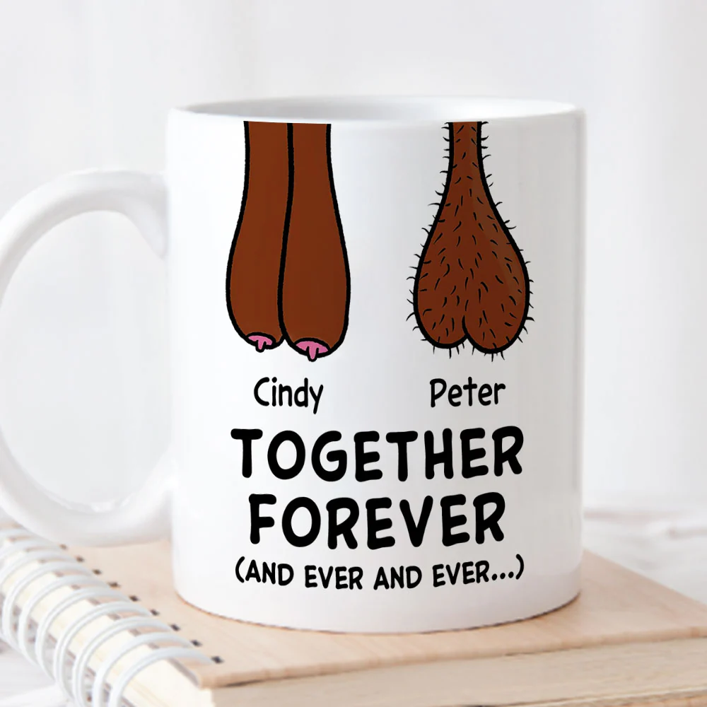 Together Forever - Personalized Custom Coffee Mug - Image 3