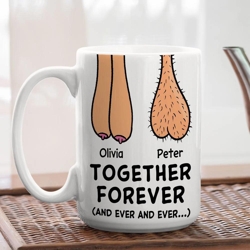 Together Forever - Personalized Custom Coffee Mug - Image 4