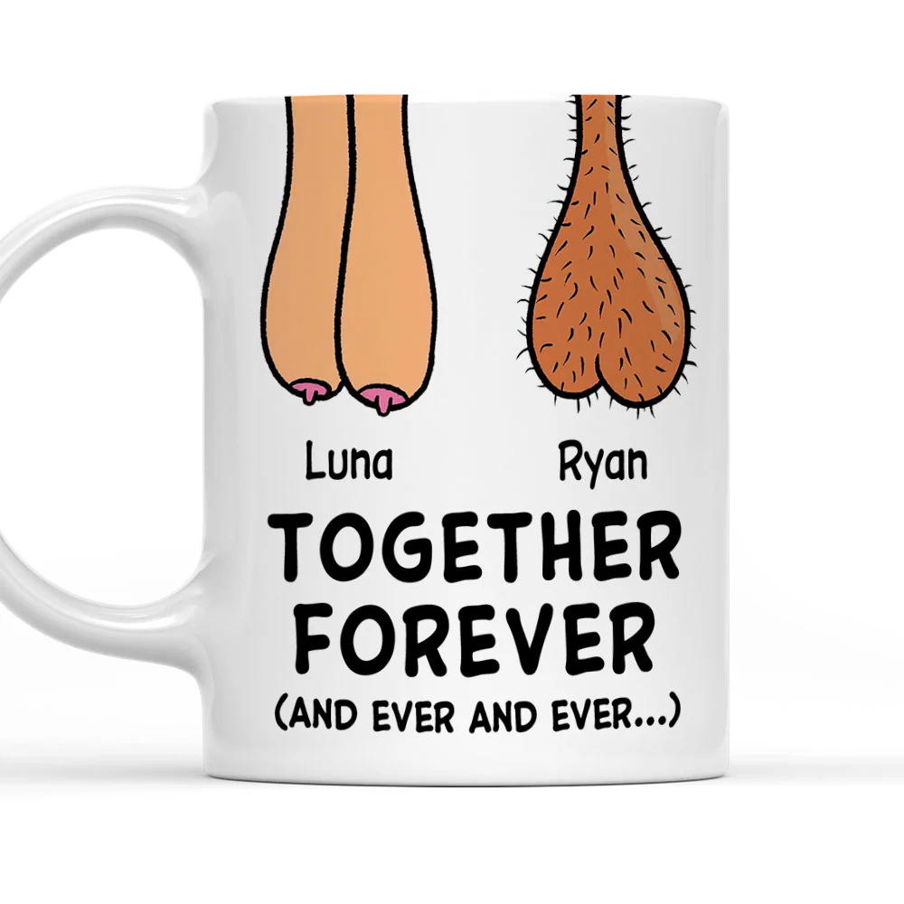 Together Forever - Personalized Custom Coffee Mug - Image 9