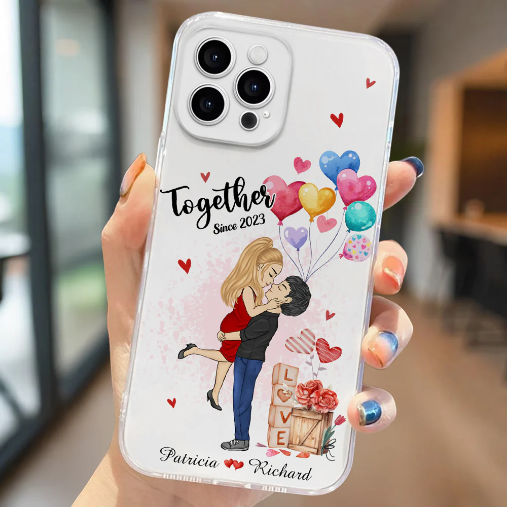 Together Since - Personalized Custom Phone Case - Image 2