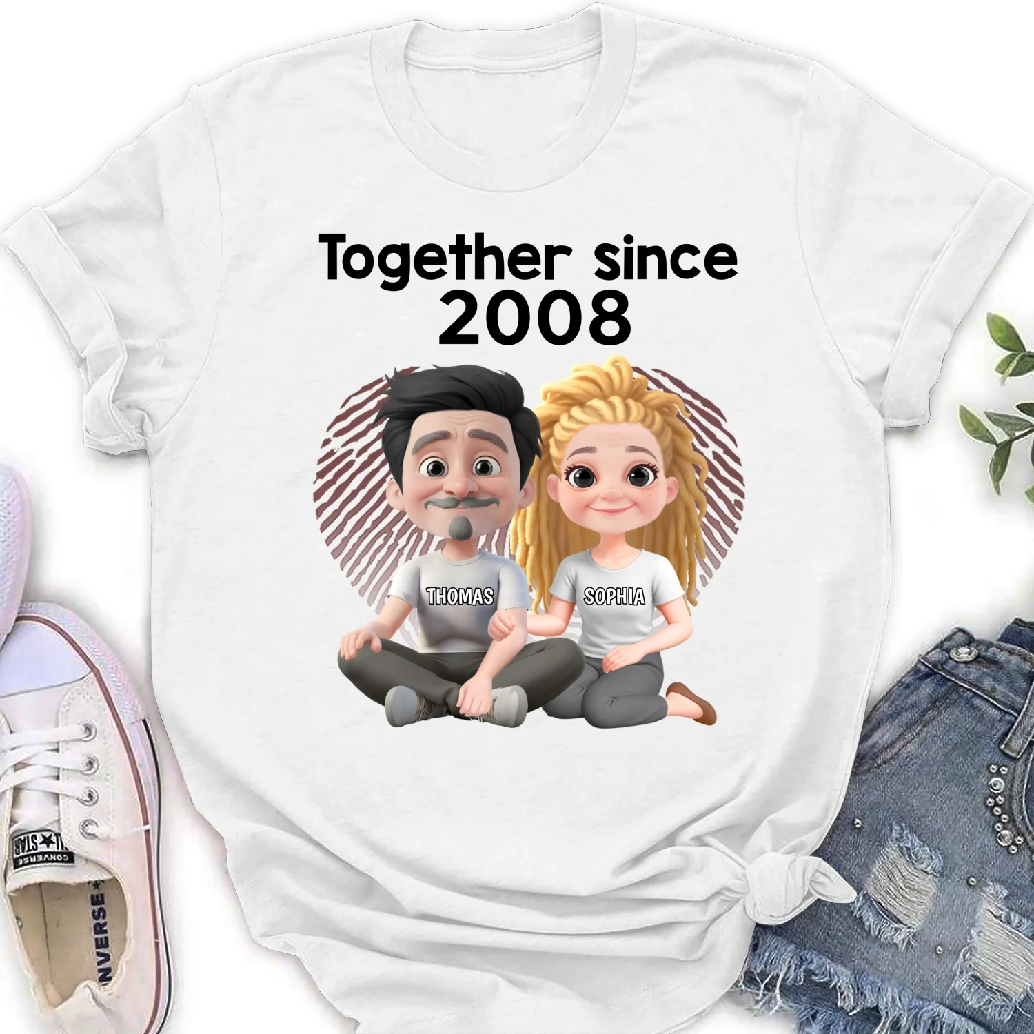 Together Since - Personalized Custom Shirt - Image 18