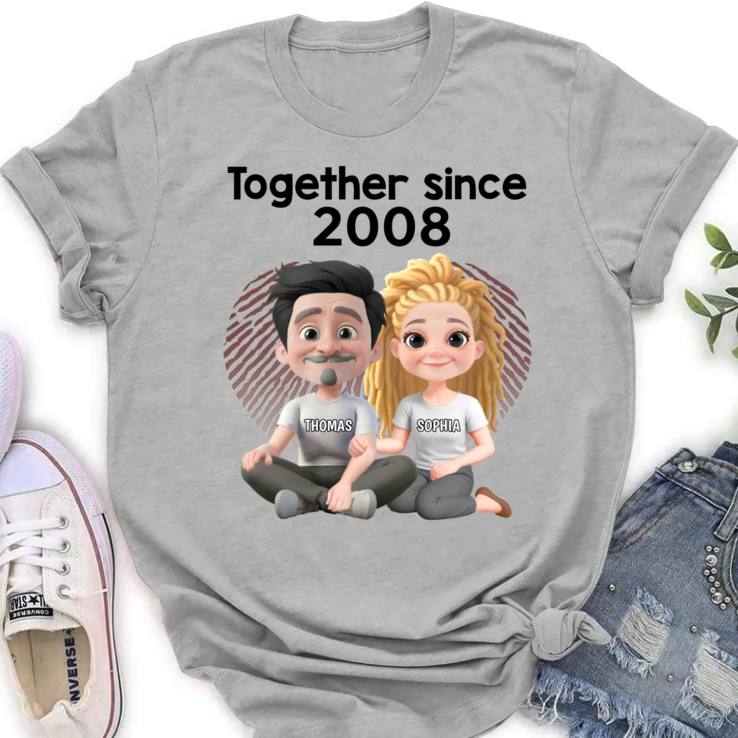 Together Since - Personalized Custom Shirt - Image 19