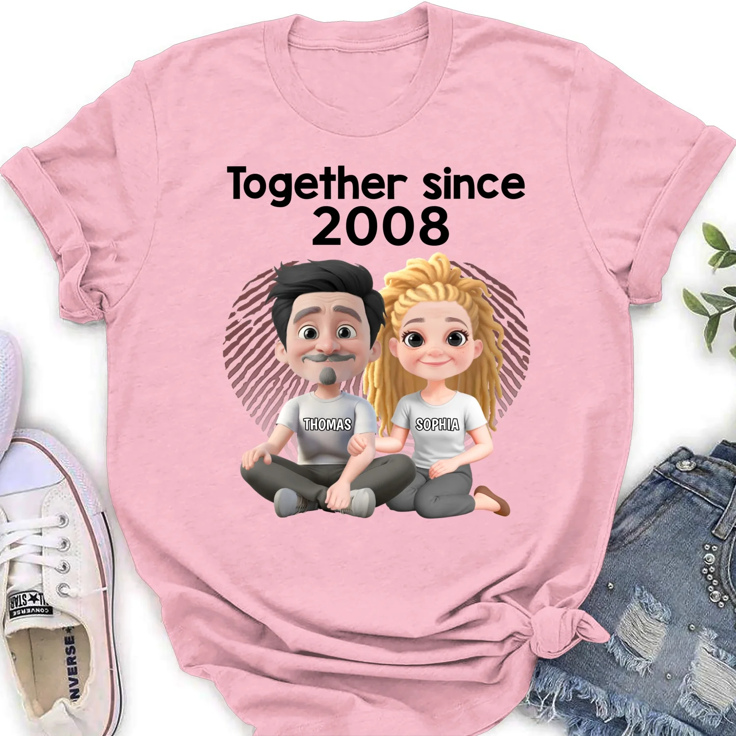Together Since - Personalized Custom Shirt - Image 20