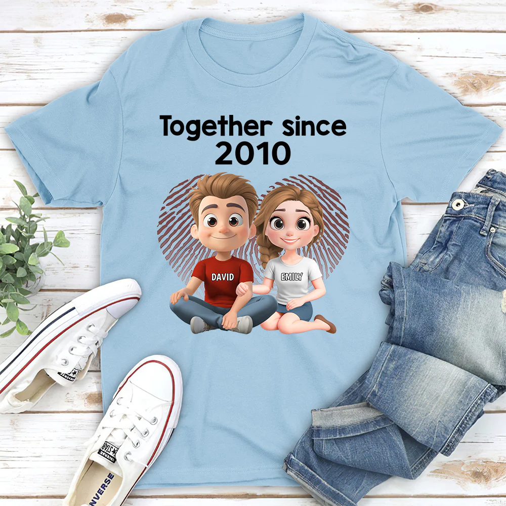 Together Since - Personalized Custom Shirt - Image 4