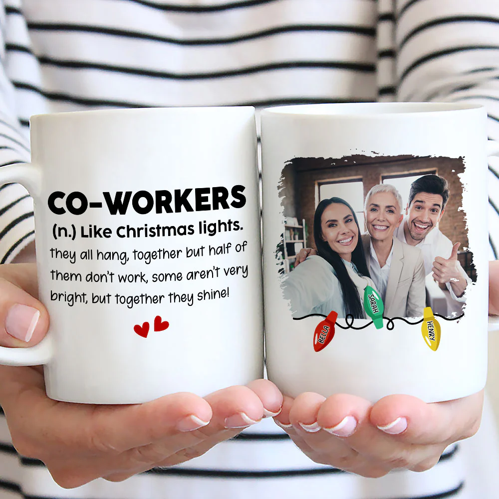 Together They Shine - Personalized Custom Coffee Mug - Image 2