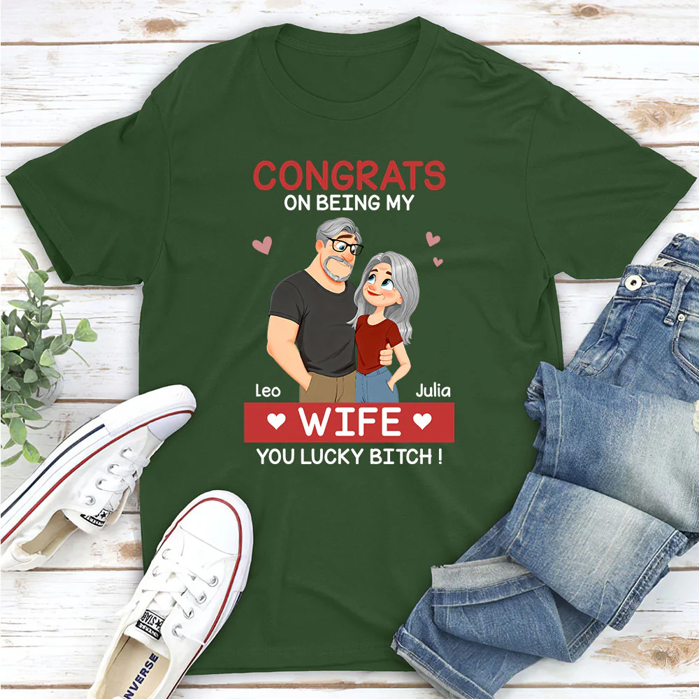 Together Through Forever - Personalized Custom Shirt - Image 2