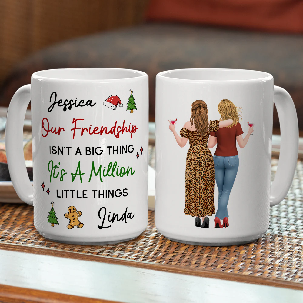 Together We Create Little Magic - Personalized Custom Coffee Mug - Image 6