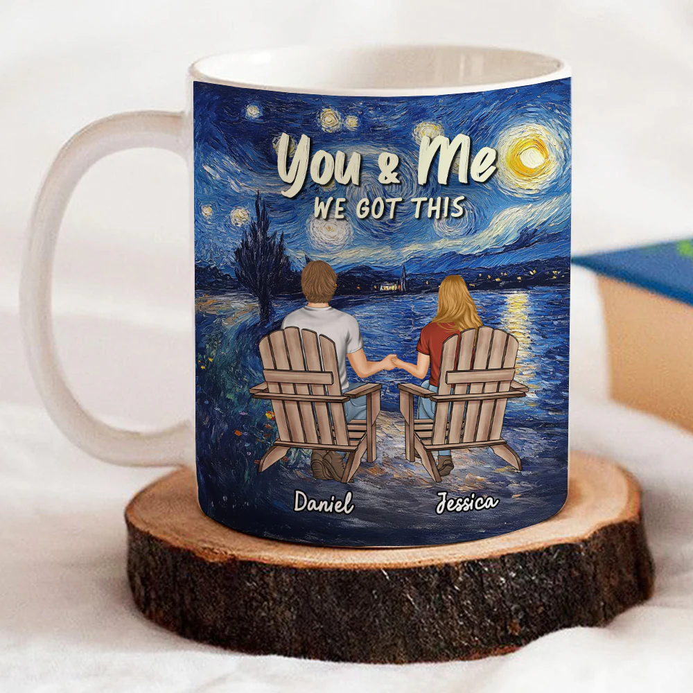 Together We Got This  - Personalized Custom Coffee Mug - Image 4