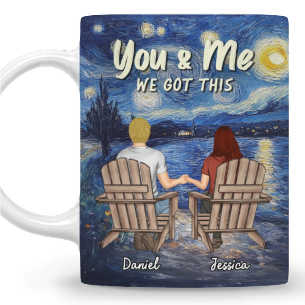 Together We Got This  - Personalized Custom Coffee Mug - Image 6
