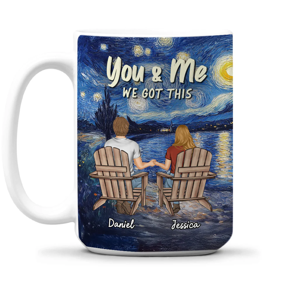 Together We Got This  - Personalized Custom Coffee Mug - Image 7