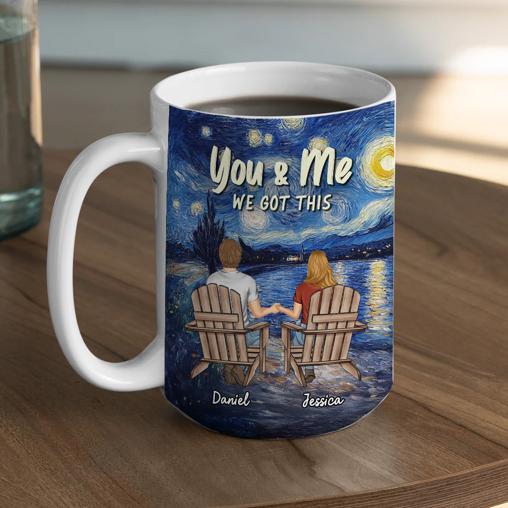 Together We Got This  - Personalized Custom Coffee Mug - Image 9