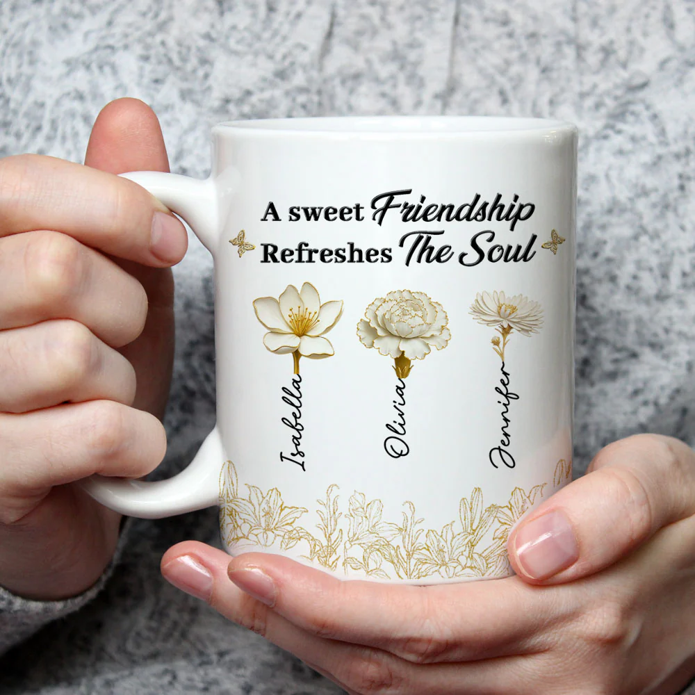 Together We Shine - Personalized Custom Coffee Mug - Image 2