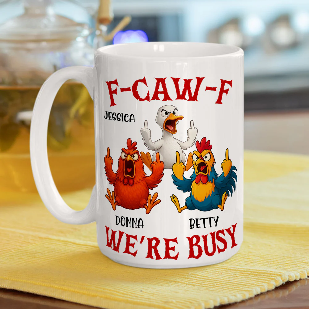 Too Busy For Your Nonsense - Personalized Custom Coffee Mug - Image 4