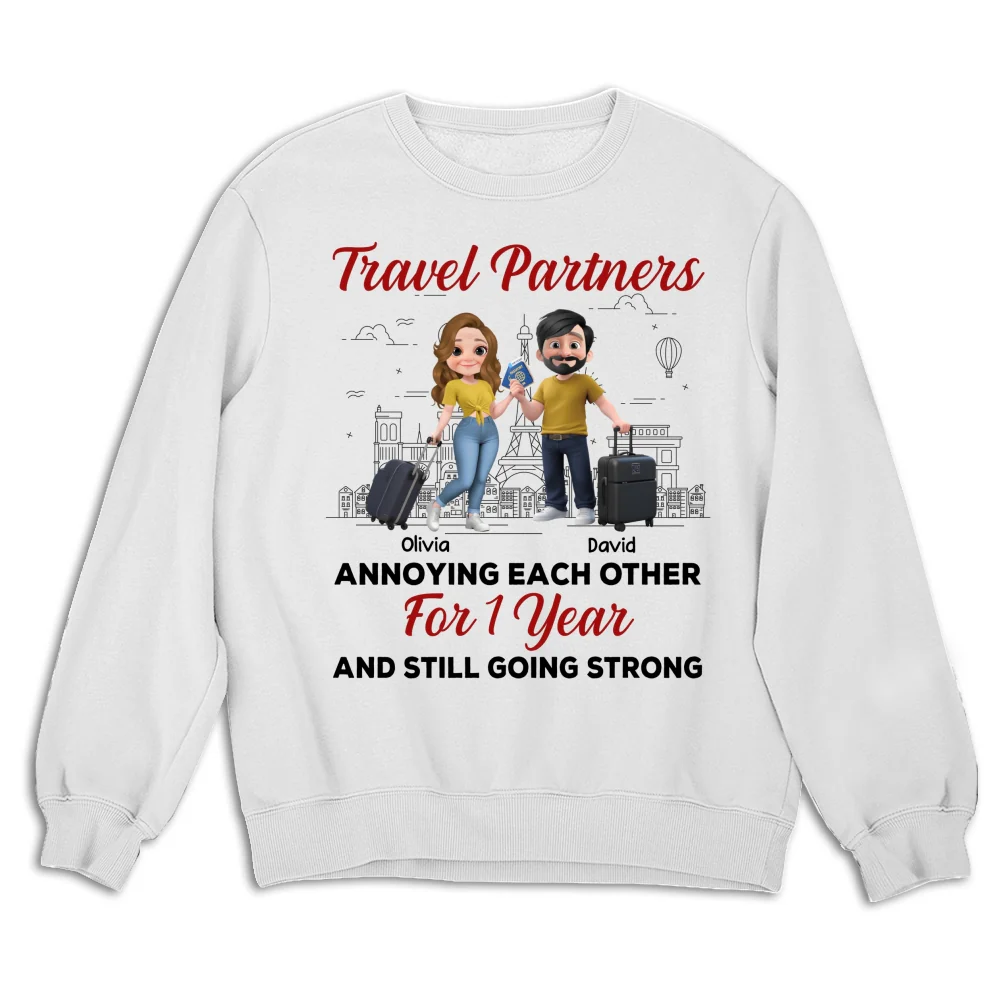 Travel Partners - Personalized Custom Shirt - Image 13