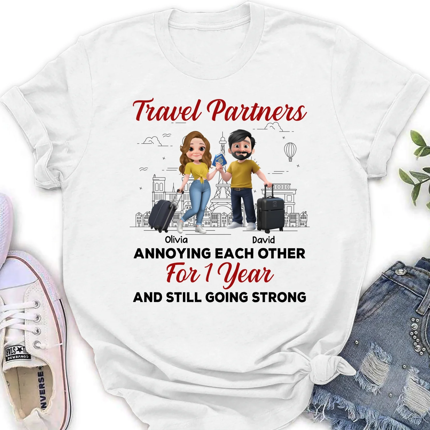 Travel Partners - Personalized Custom Shirt - Image 16