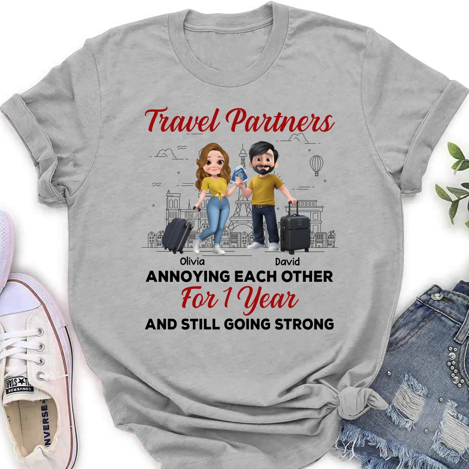Travel Partners - Personalized Custom Shirt - Image 17