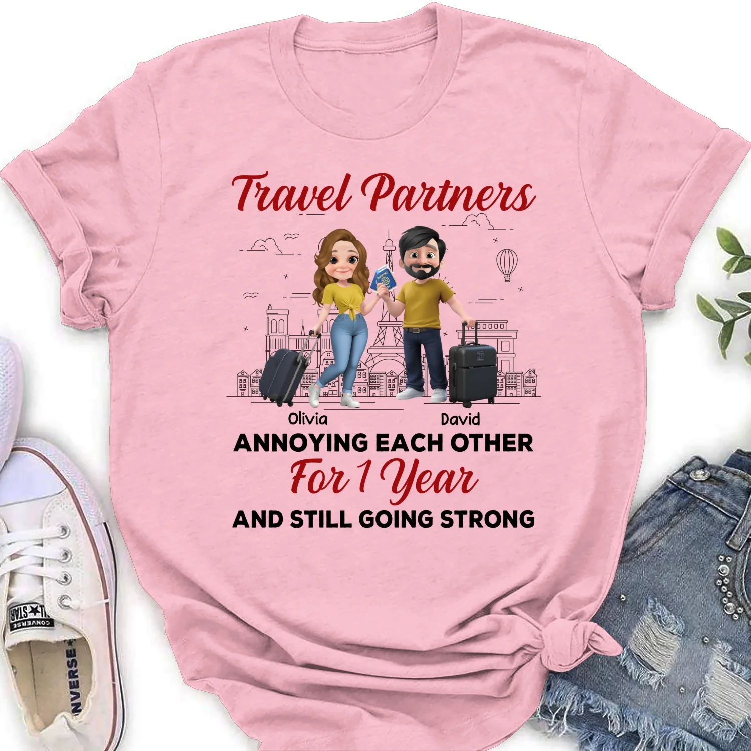 Travel Partners - Personalized Custom Shirt - Image 18