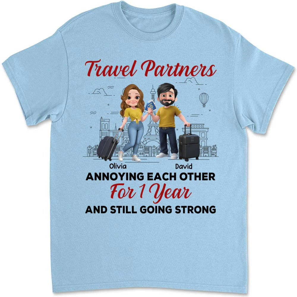Travel Partners - Personalized Custom Shirt - Image 8