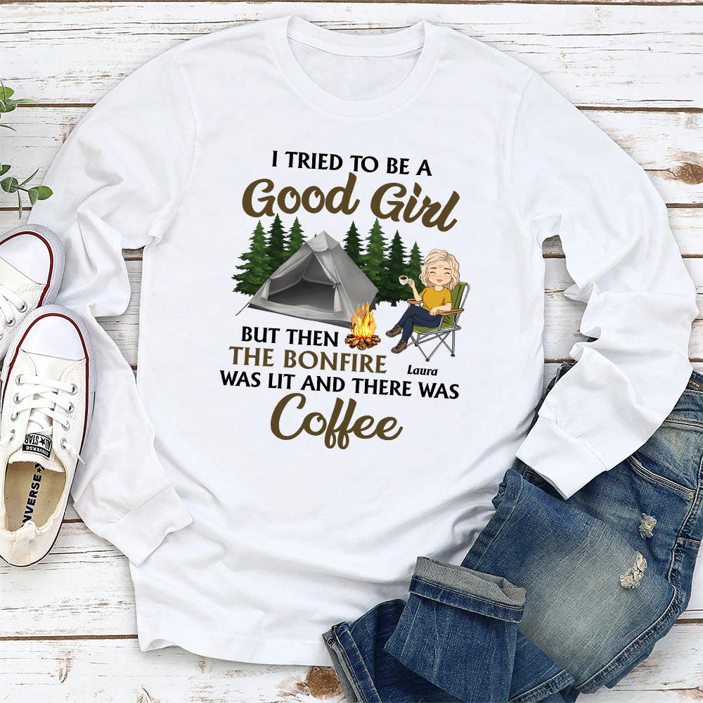 Tried To Be - Personalized Custom Long Sleeve T-shirt - Image 3