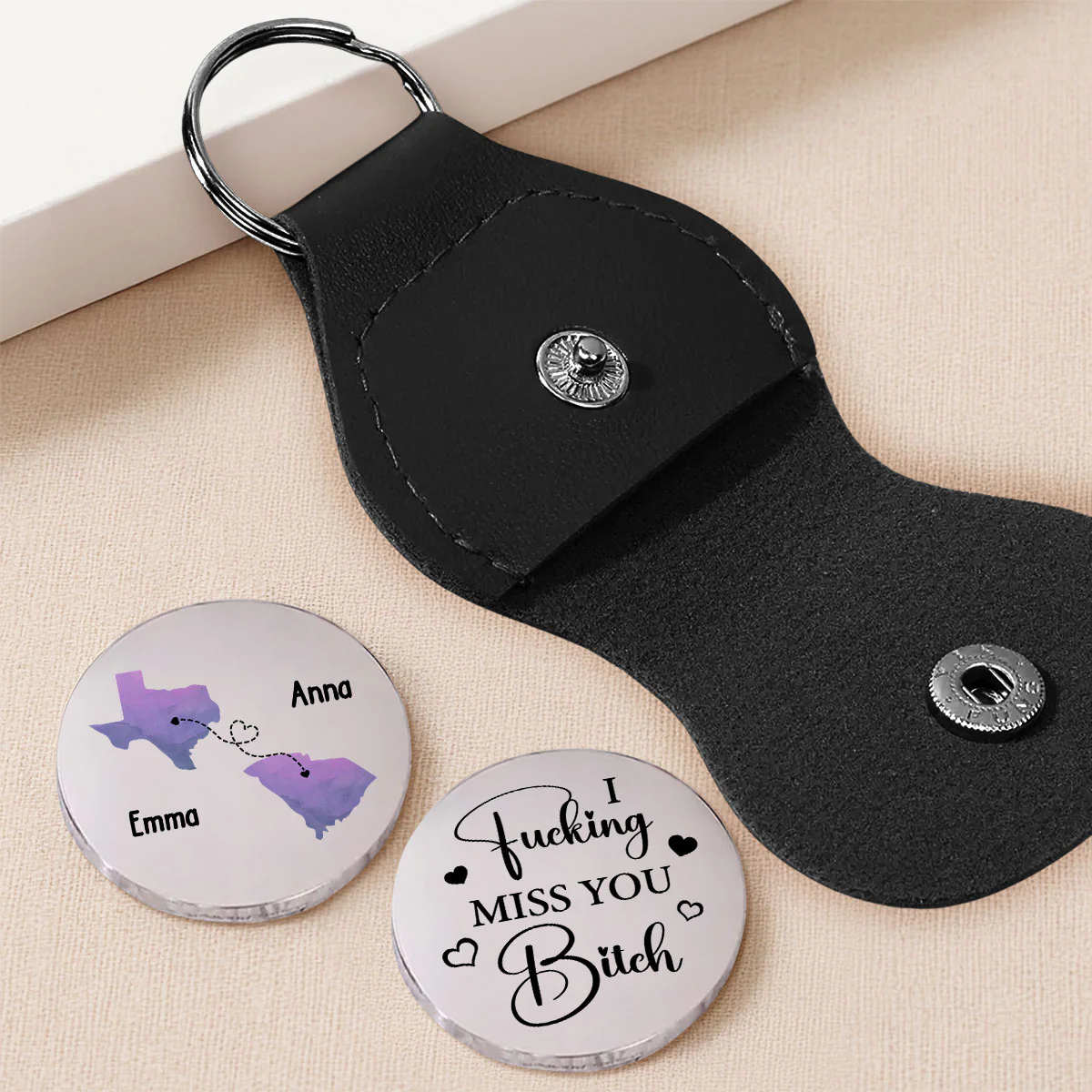 True Friendship Is A Precious Gift - Personalized Custom Pocket Hug - Image 2