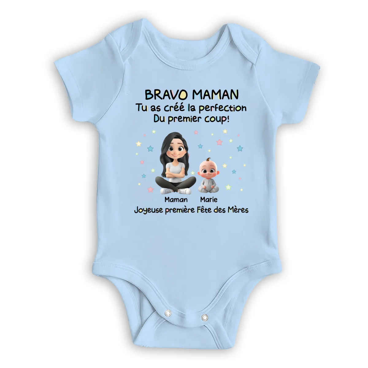 Tu as créé la perfection – Body personnalisé pour bébé - Image 8