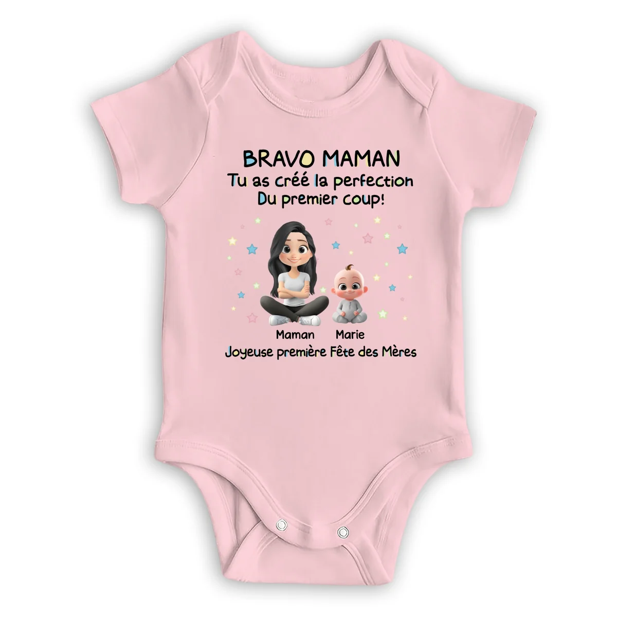 Tu as créé la perfection – Body personnalisé pour bébé - Image 9