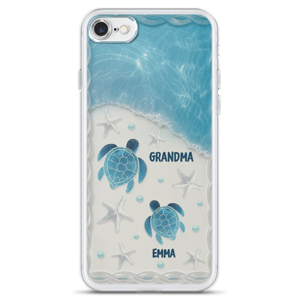 Turtle Grandma - Personalized Custom Phone Case - Image 6