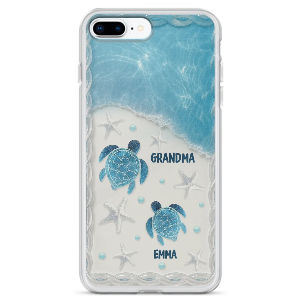 Turtle Grandma - Personalized Custom Phone Case - Image 7