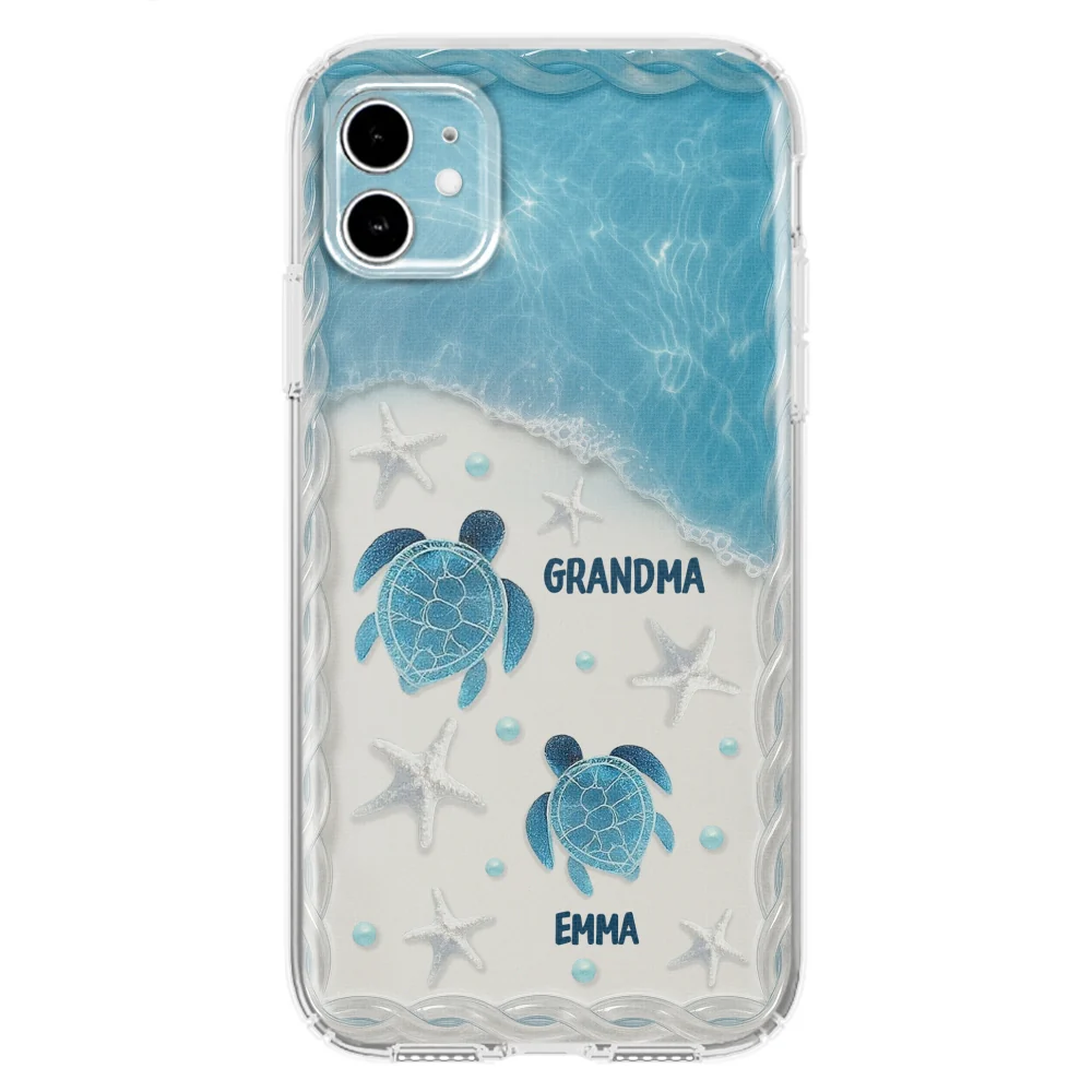Turtle Grandma - Personalized Custom Phone Case - Image 8