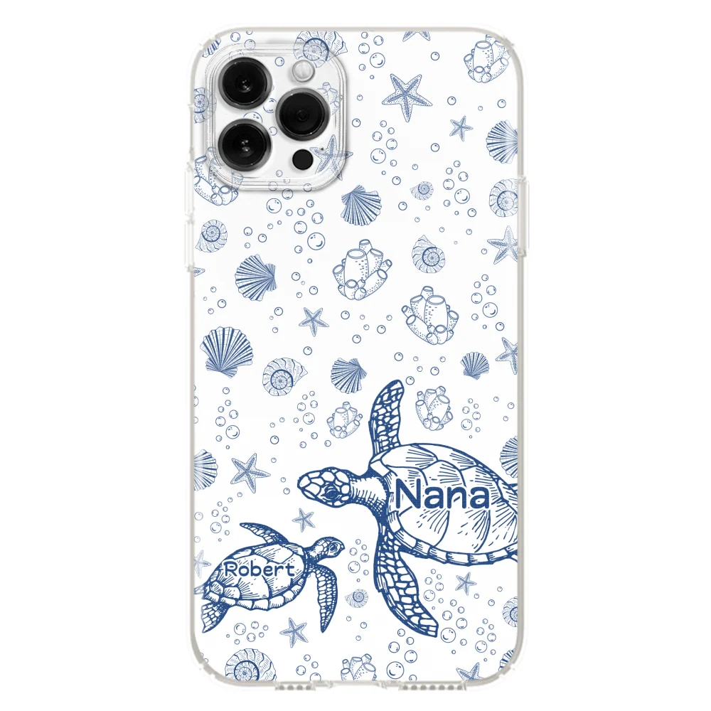 Turtle Grandma - Personalized Custom Phone Case - Image 12