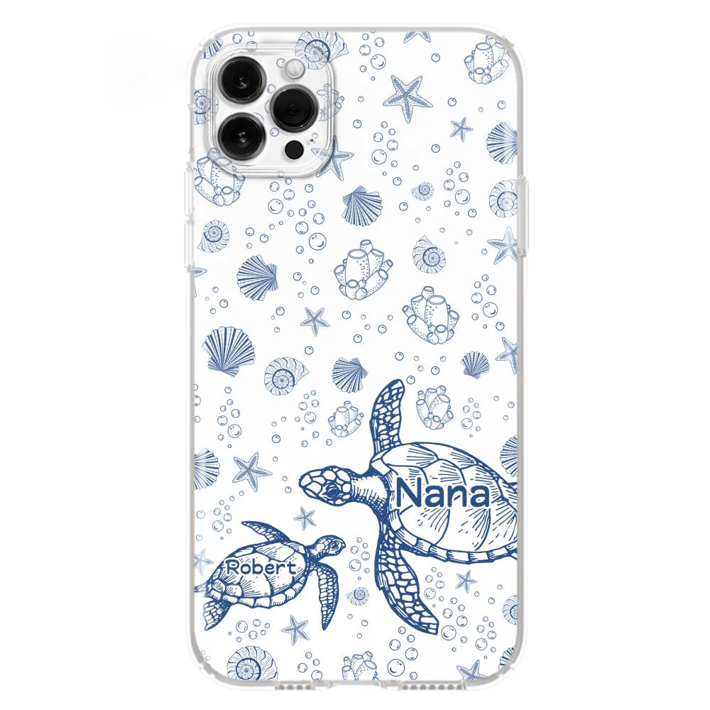 Turtle Grandma - Personalized Custom Phone Case - Image 14