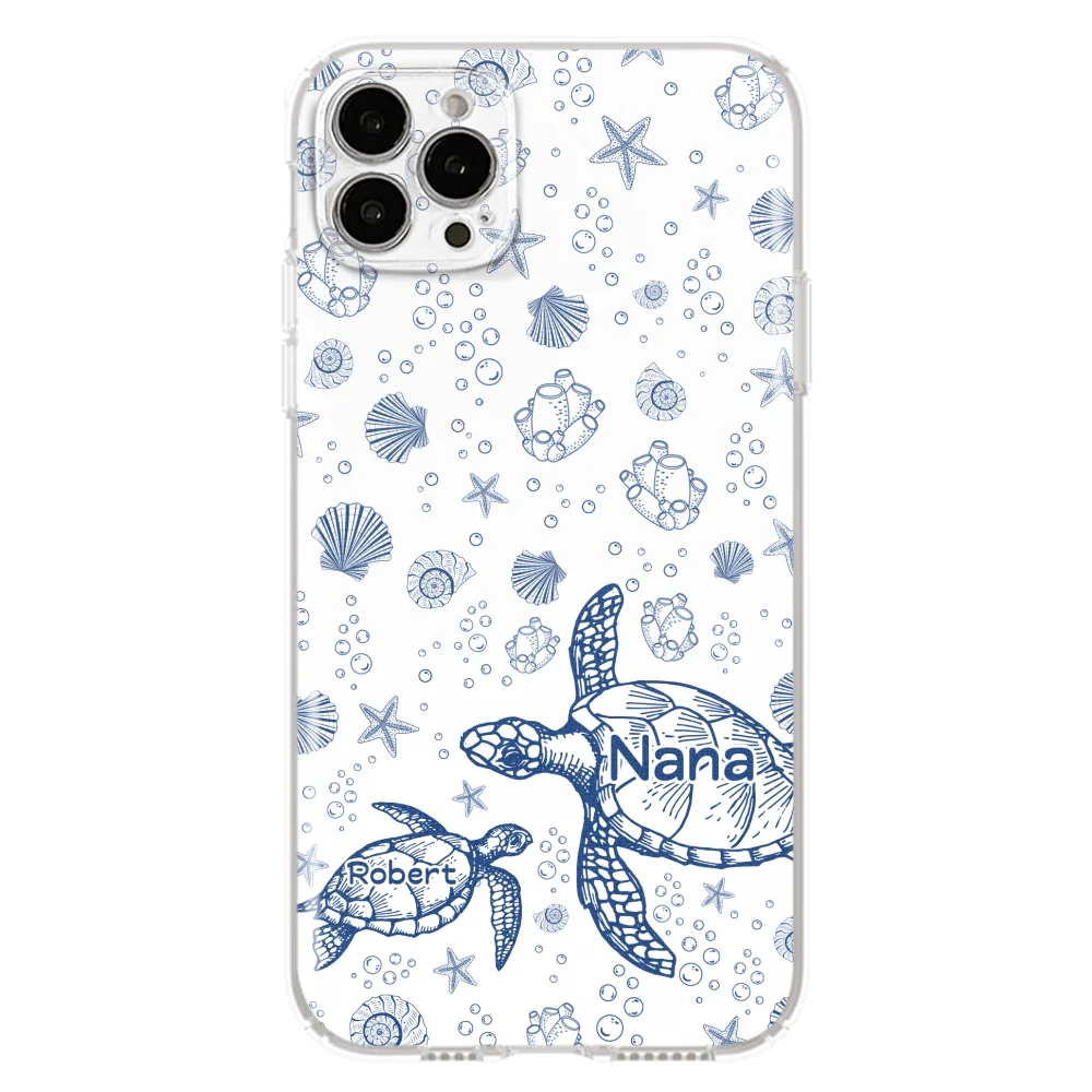 Turtle Grandma - Personalized Custom Phone Case - Image 15