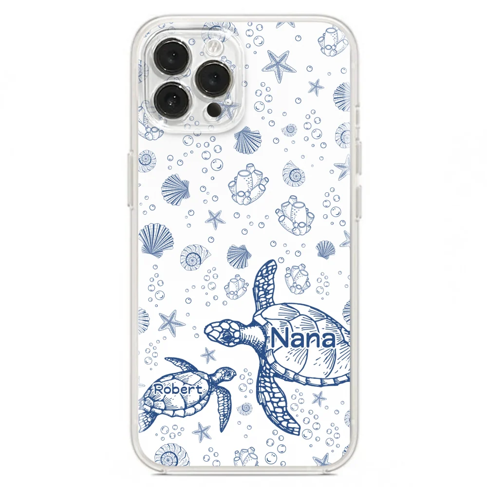 Turtle Grandma - Personalized Custom Phone Case - Image 18