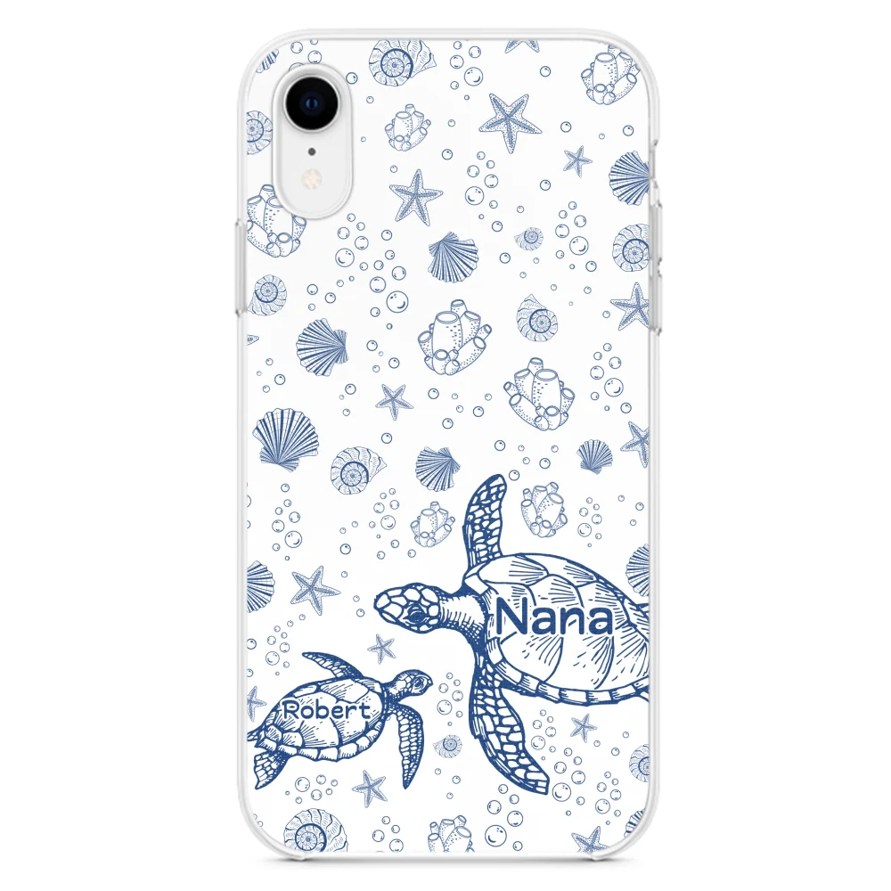 Turtle Grandma - Personalized Custom Phone Case - Image 22