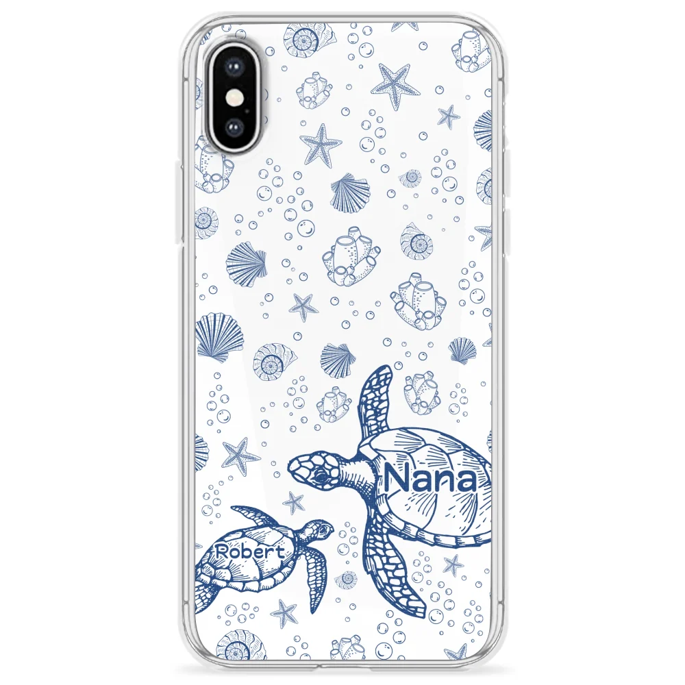 Turtle Grandma - Personalized Custom Phone Case - Image 24