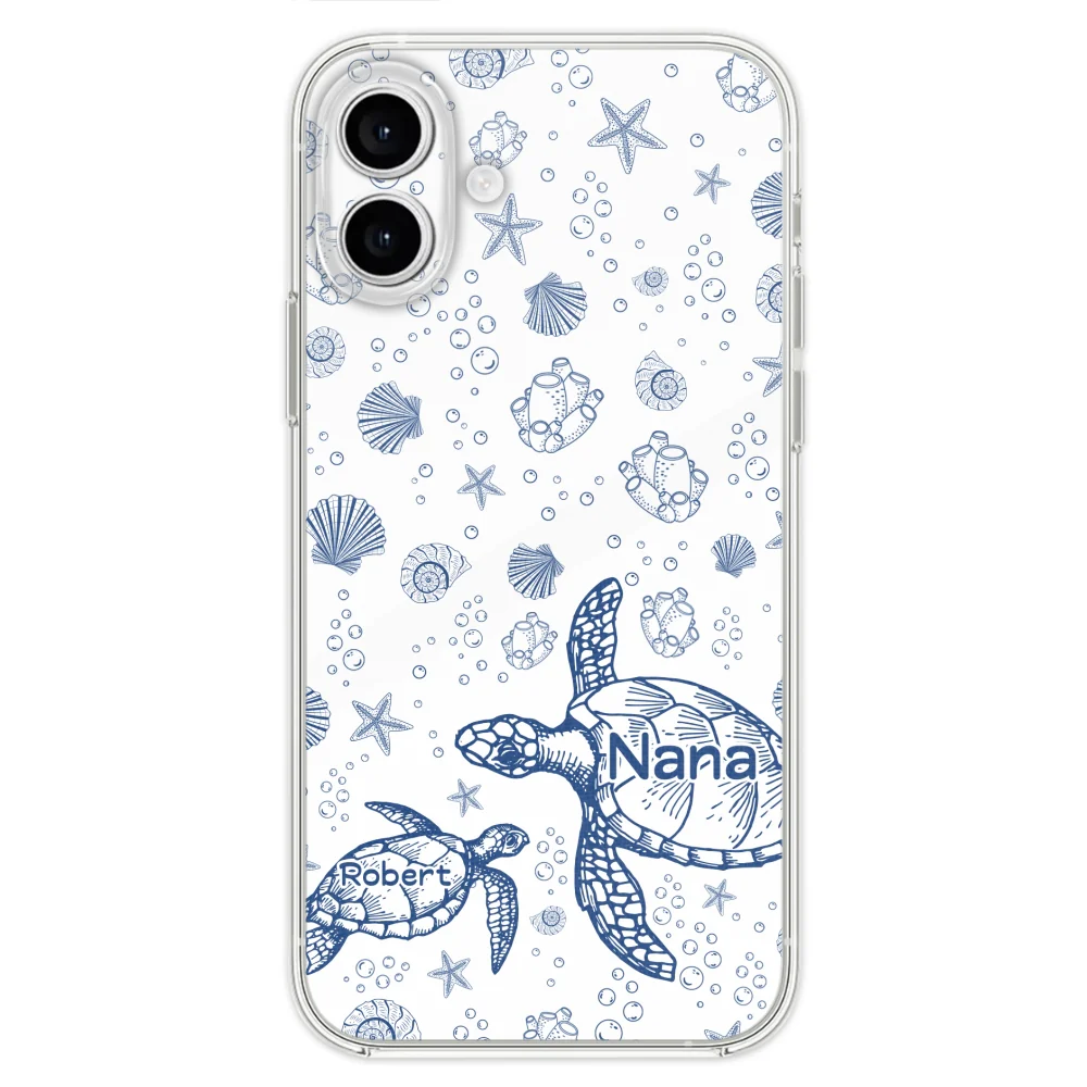 Turtle Grandma - Personalized Custom Phone Case - Image 25