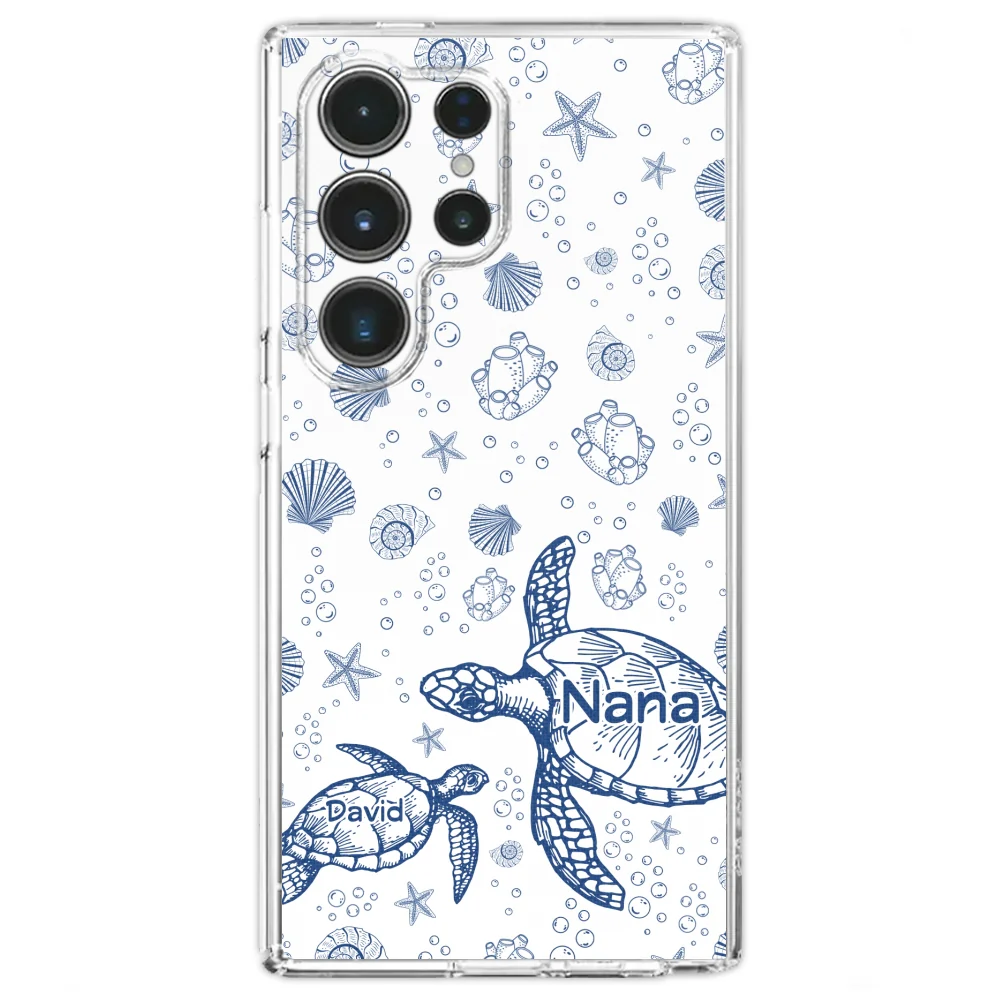 Turtle Grandma - Personalized Custom Phone Case - Image 28