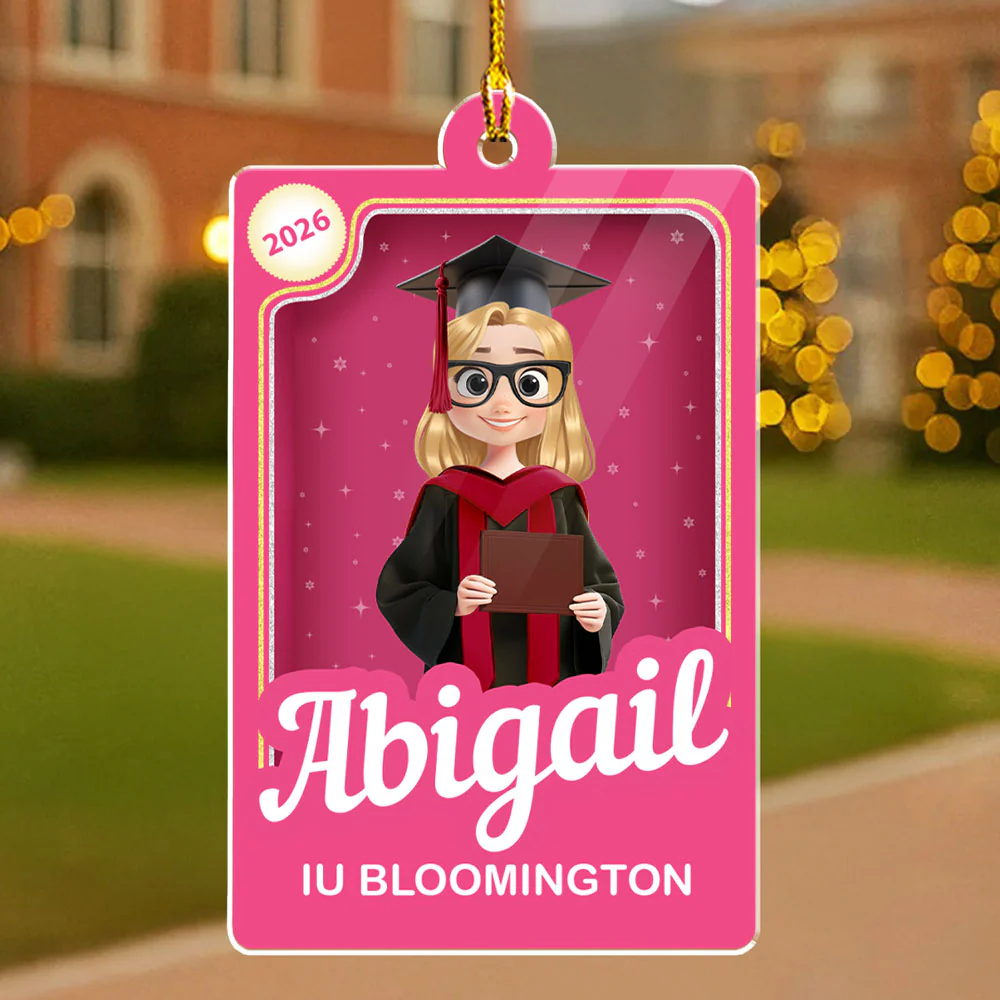 Twinkle Graduation - Personalized Custom Acrylic Ornament
