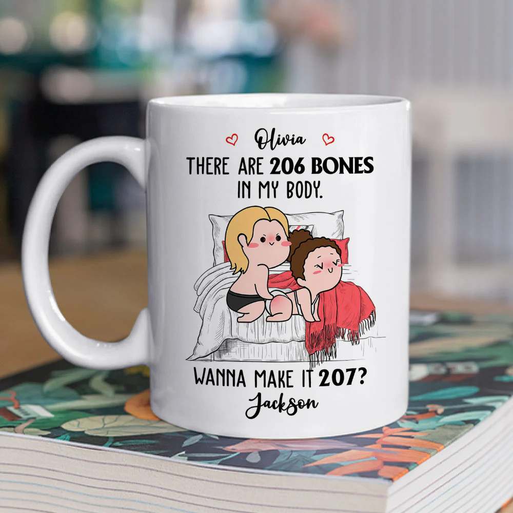 Two Hundred And Seven Bones - Personalized Custom Coffee Mug - Image 2