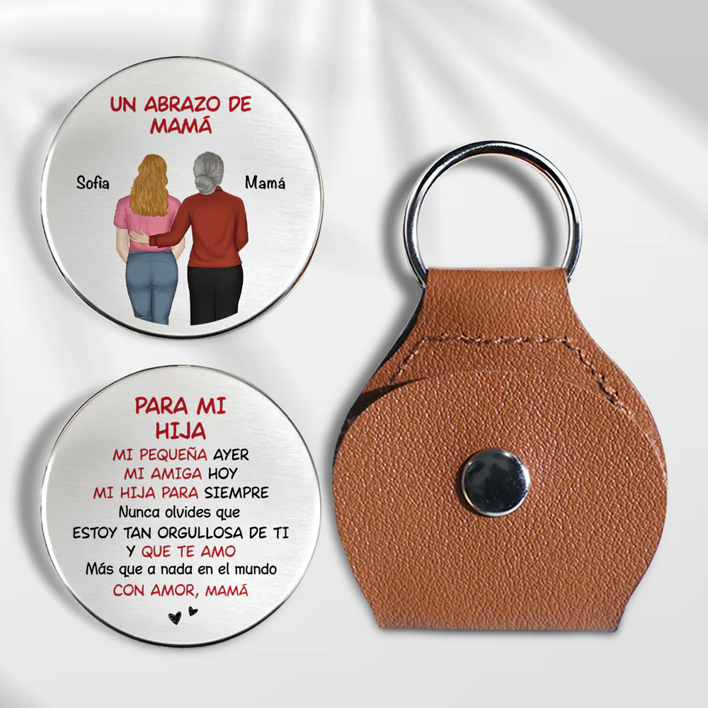 Un Abrazo de Mamá - Abrazo de Bolsillo Personalizado