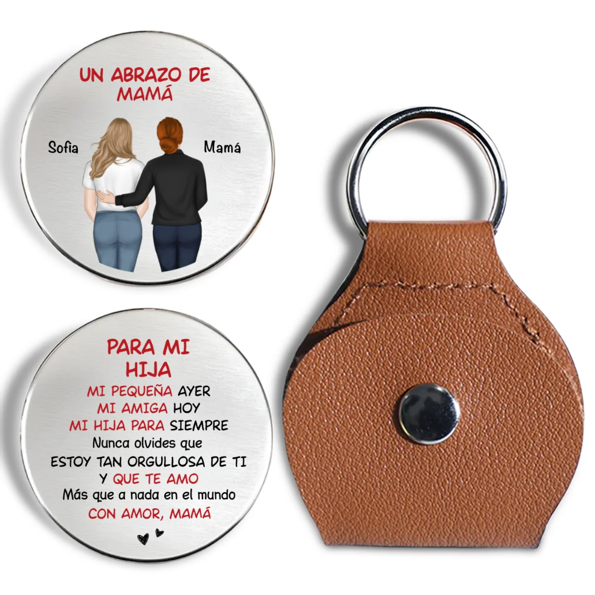 Un Abrazo de Mamá - Abrazo de Bolsillo Personalizado - Image 6