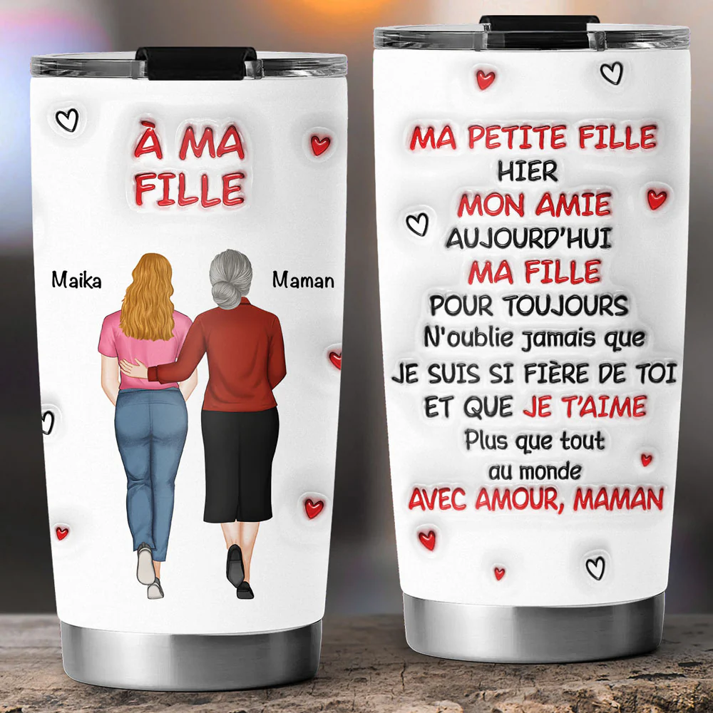 Un Câlin de Maman - Gobelet 3D Personnalisé - Image 4