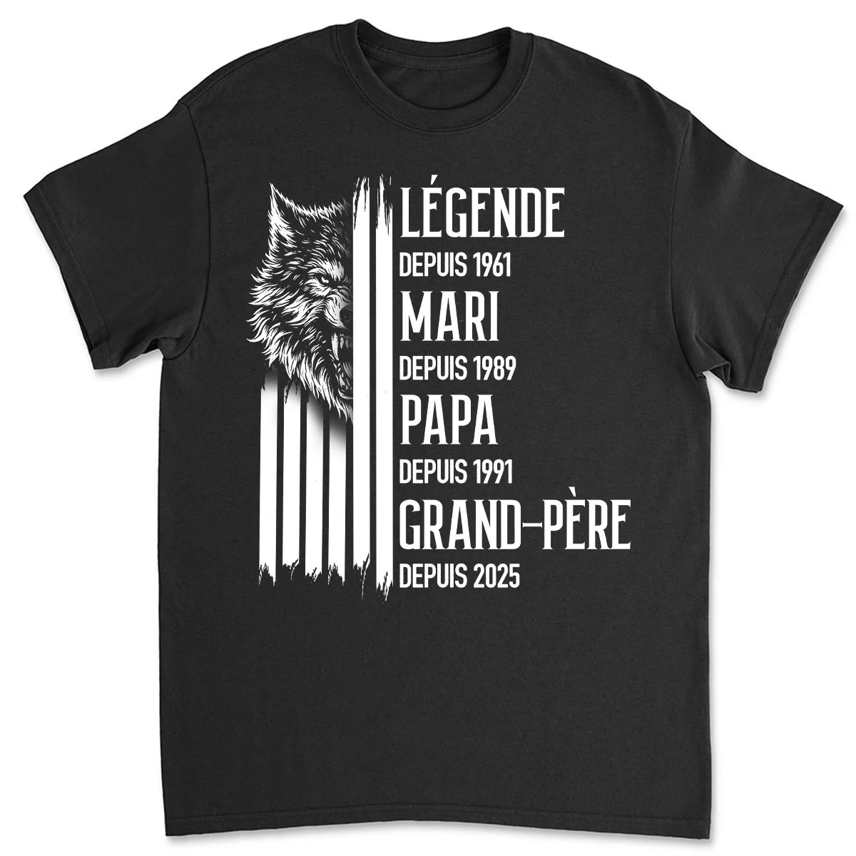 Un Vrai Roi - T-shirt personnalisé