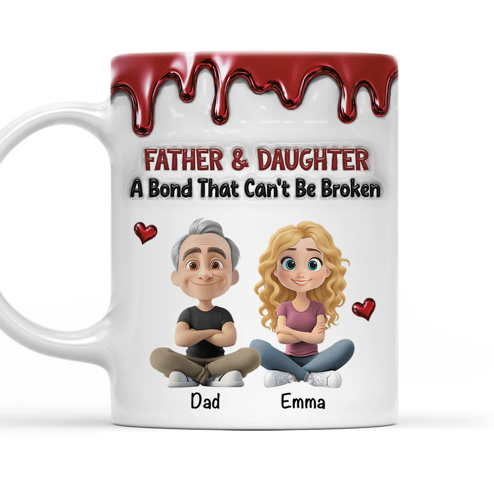 Unbreakable Bond - Personalized Custom 3D Inflated Effect Mug