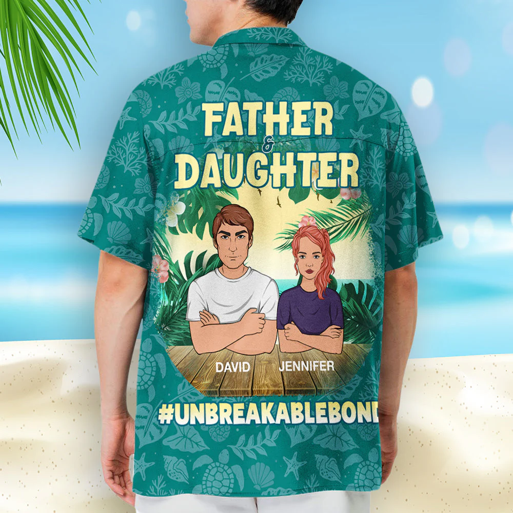 Unbreakable Bond - Personalized Custom Hawaiian Shirt - Image 2
