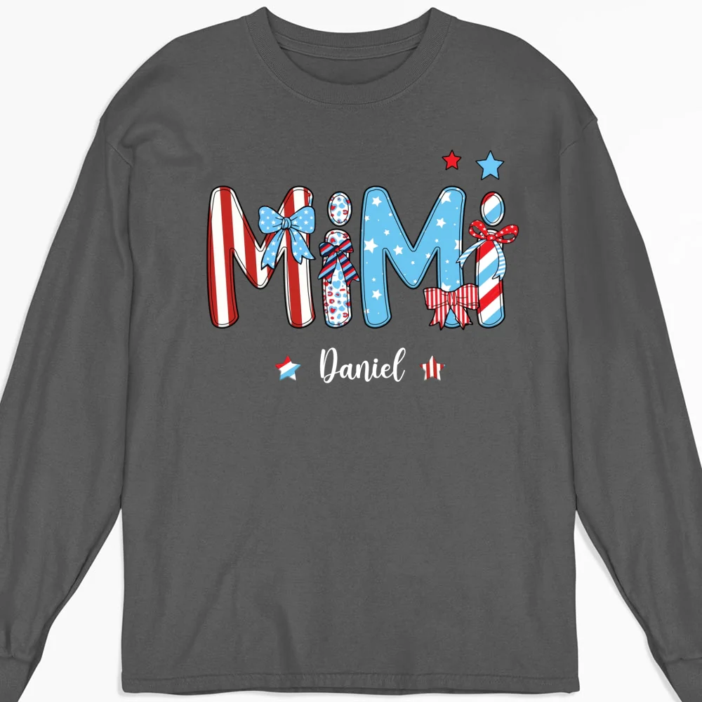 United Free Love From Grandma - Personalized Custom Shirt - Image 11
