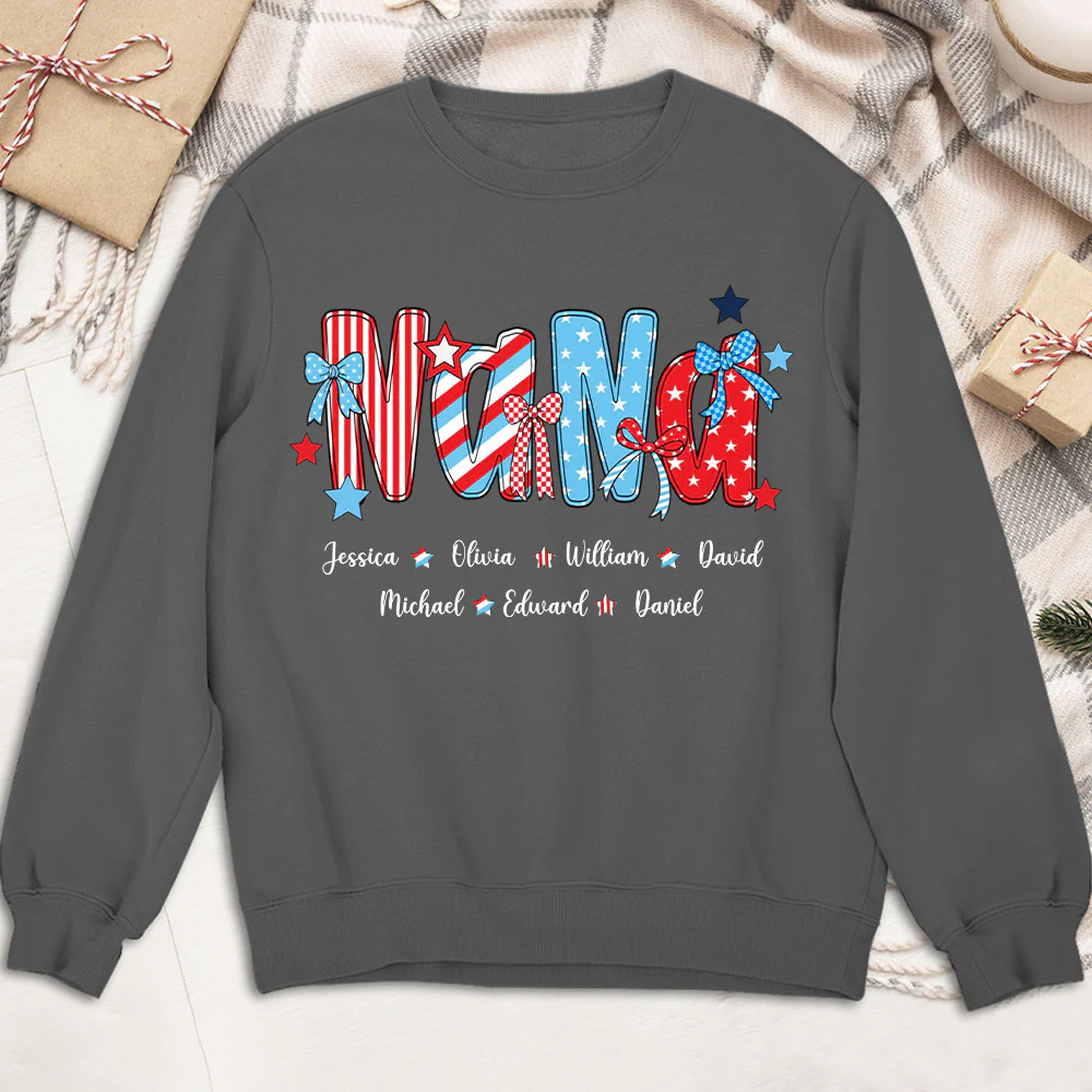 United Free Love From Grandma - Personalized Custom Shirt - Image 4