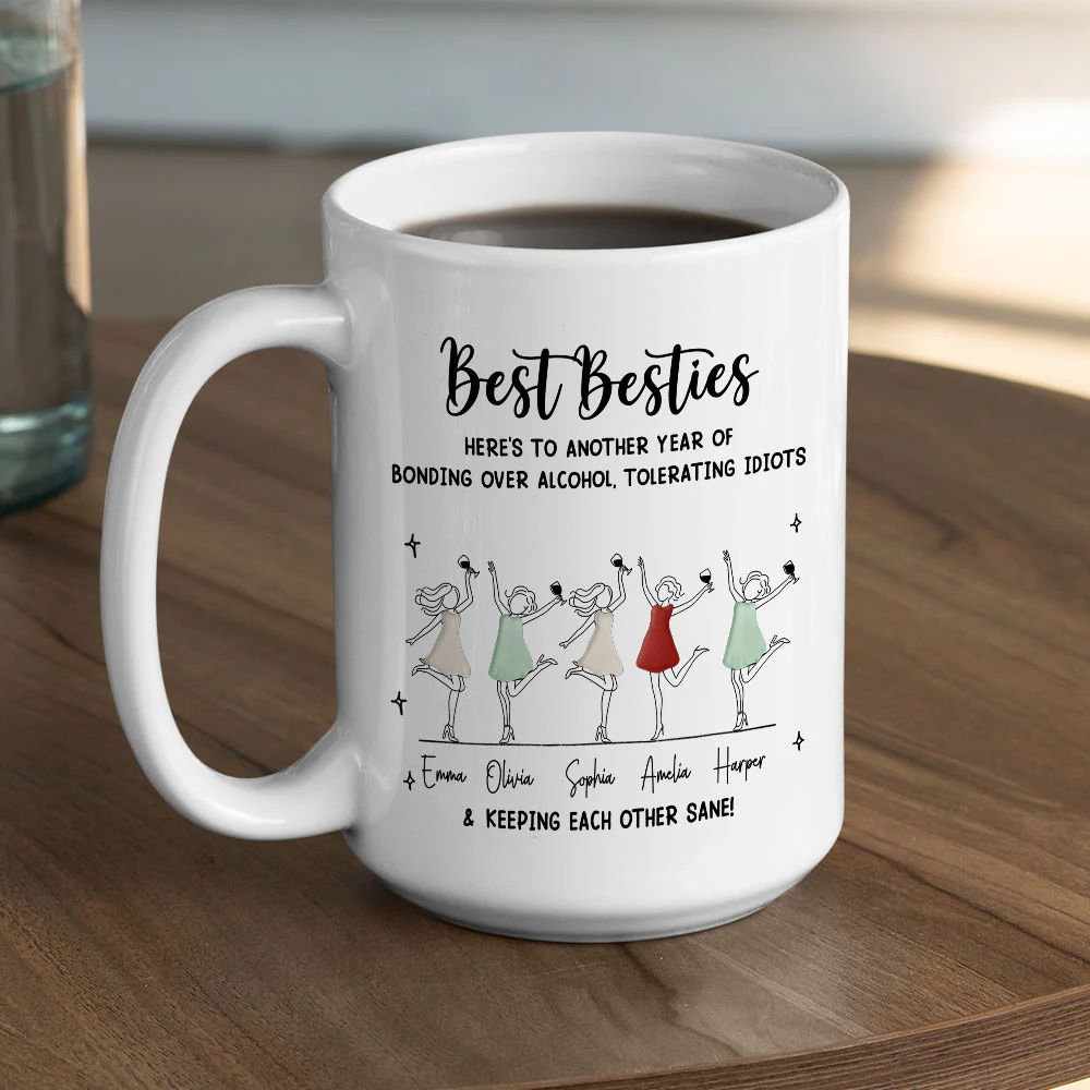 Until We Are Old - Personalized Custom Coffee Mug - Image 6
