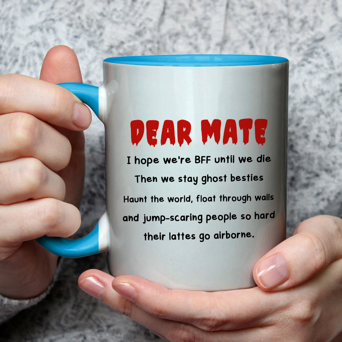 Until We Die - Personalized Custom Accent Mug - Image 6