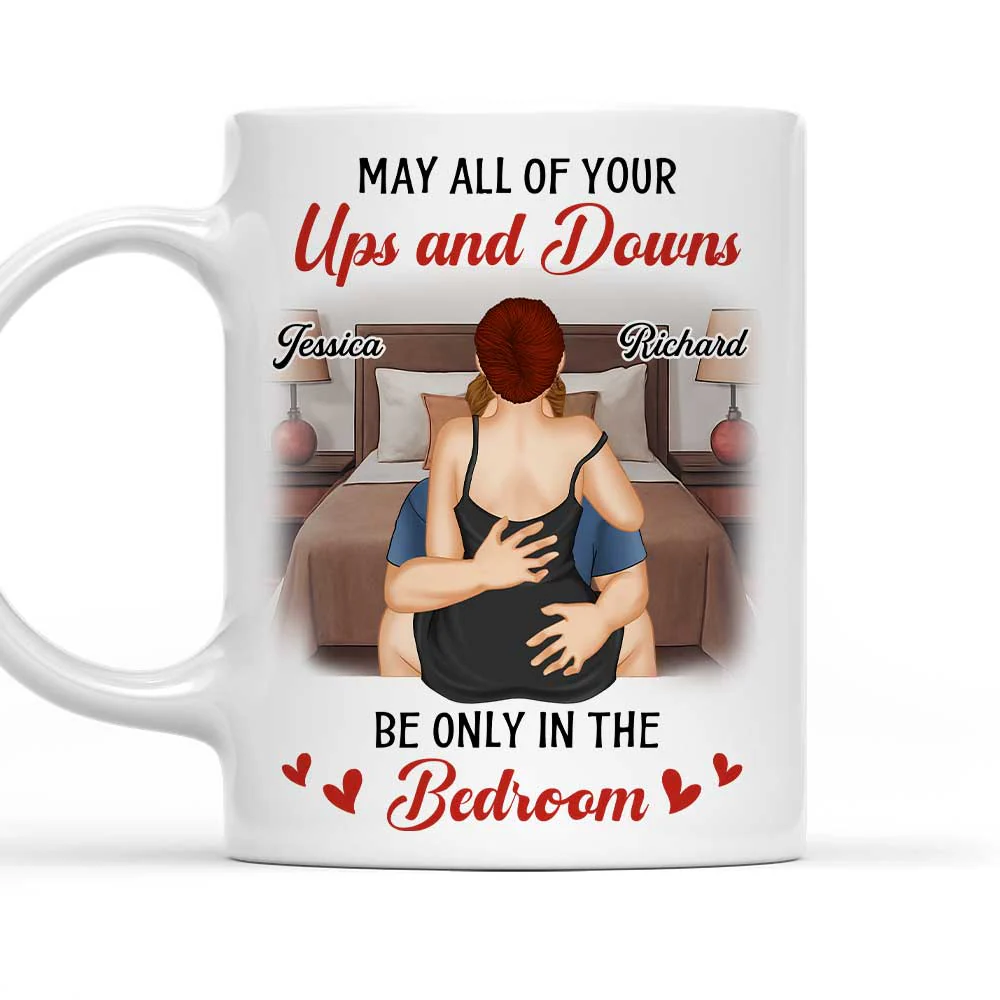 Ups And Downs - Personalized Custom Coffee Mug